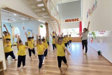 Giúp trẻ tăng sức khỏe qua các bài tập aerobic thú vị
